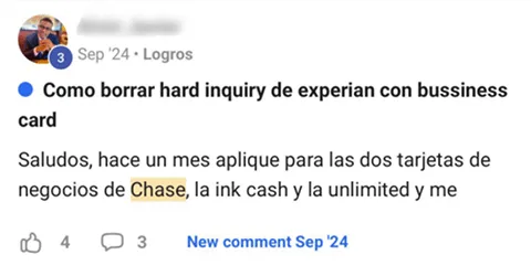 testimonio