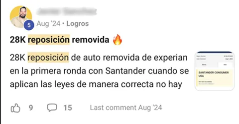 testimonio