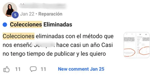 testimonio
